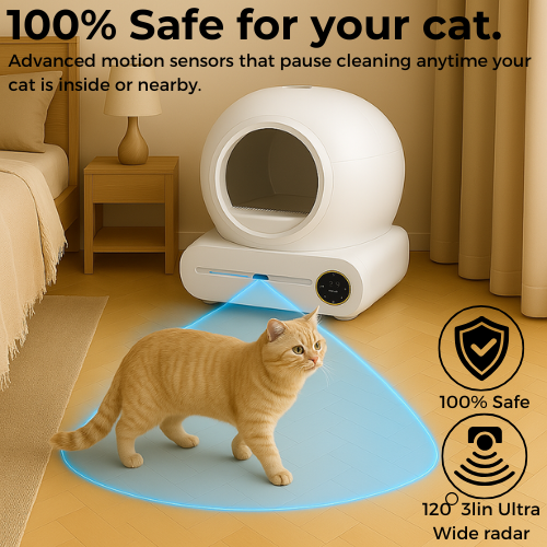KatteBox – Automatic Smart Self-Cleaning Litter Box